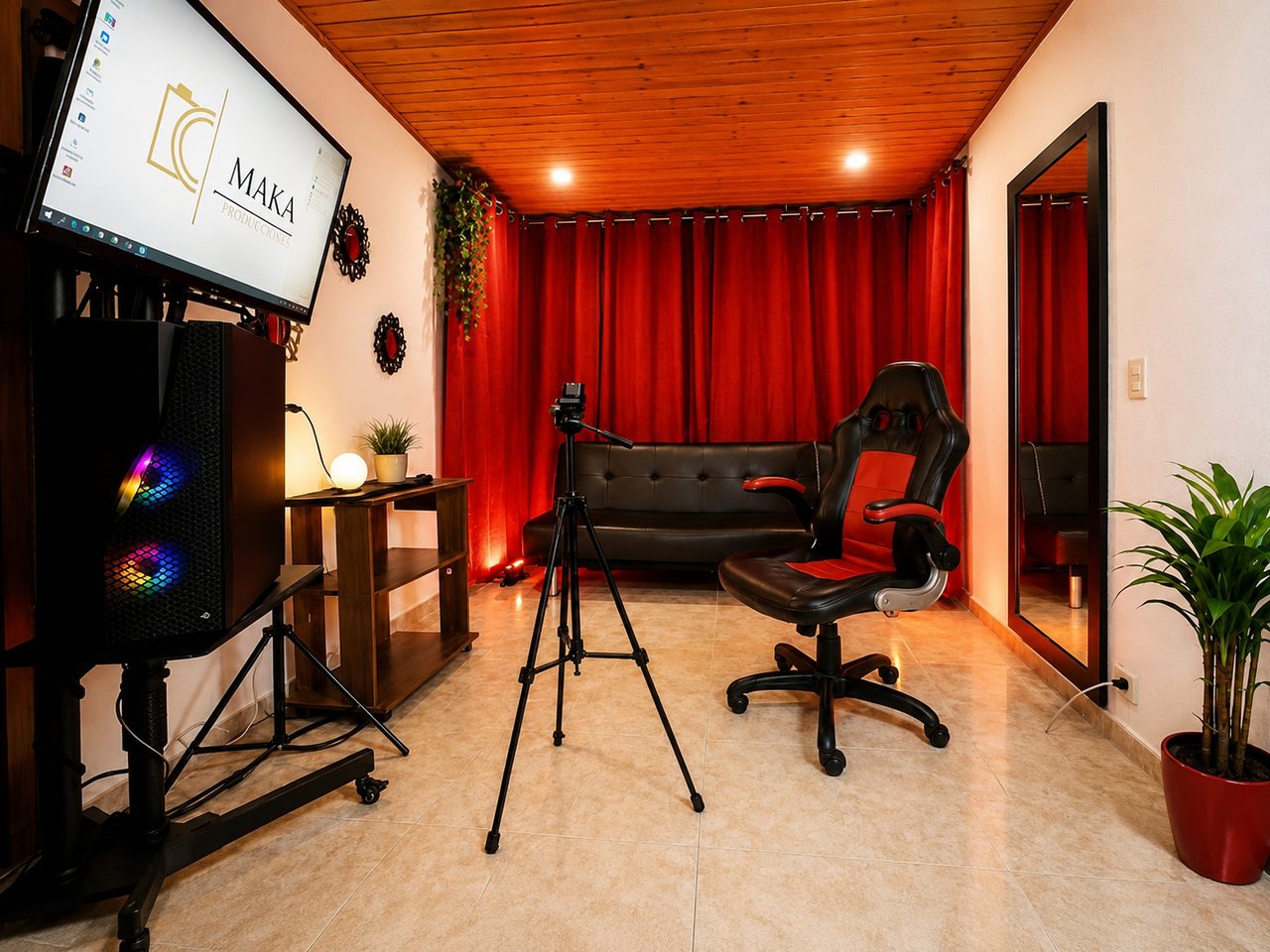Set gamer con silla profesional