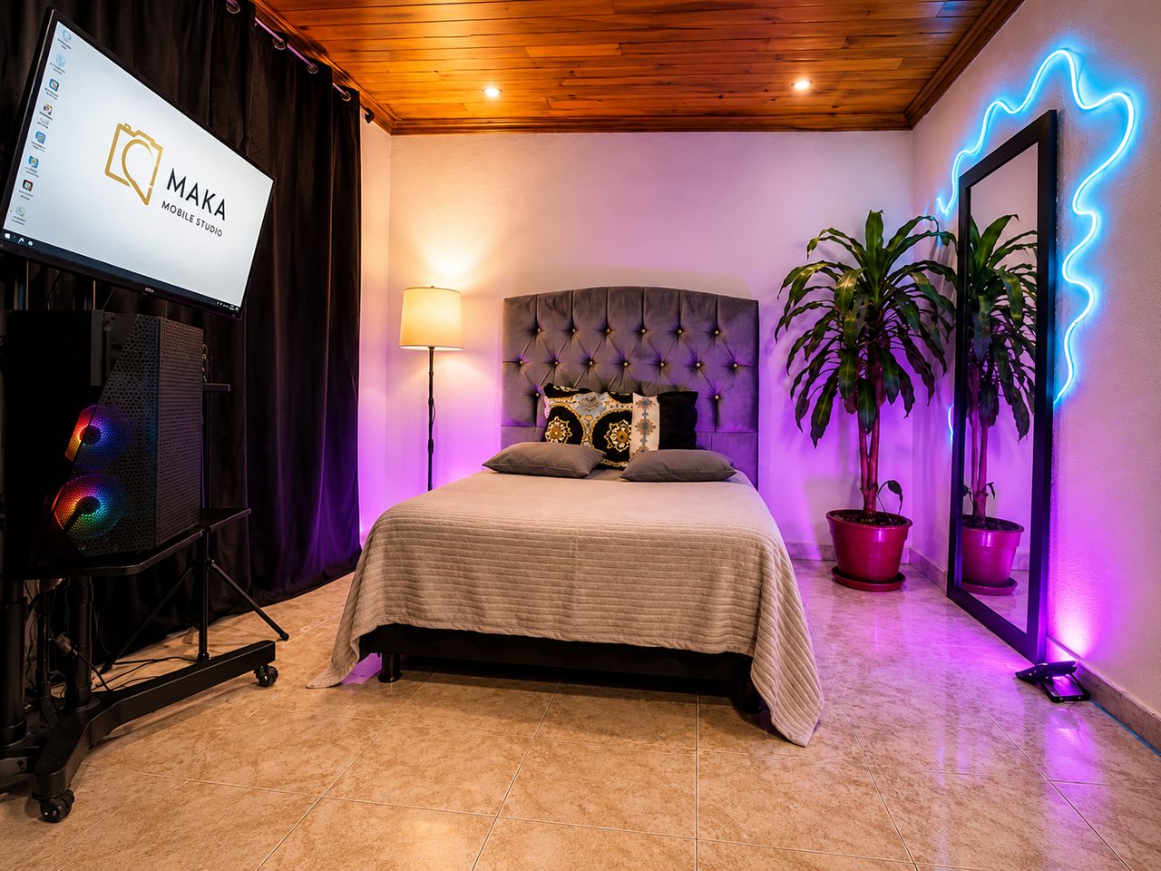 Suite con iluminación premium